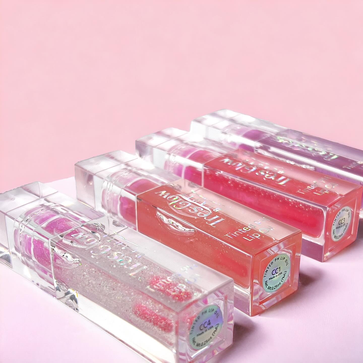 Custom Printed Logo Tinted Ph Lip Oil