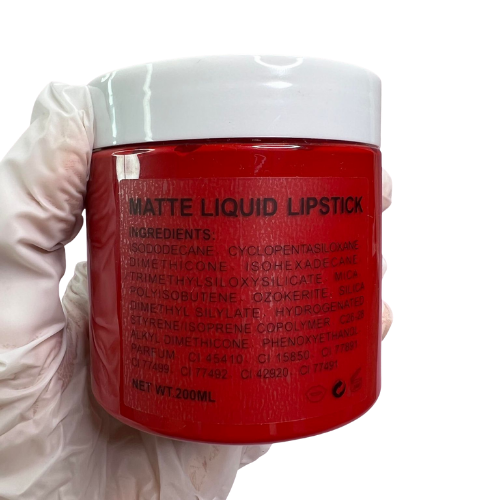 Pre Made 200ml Vegan Matte Lipstick, Lip Base